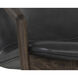 Cinelli Distressed Brown / Brentwood Charcoal Leather Lounge Chair